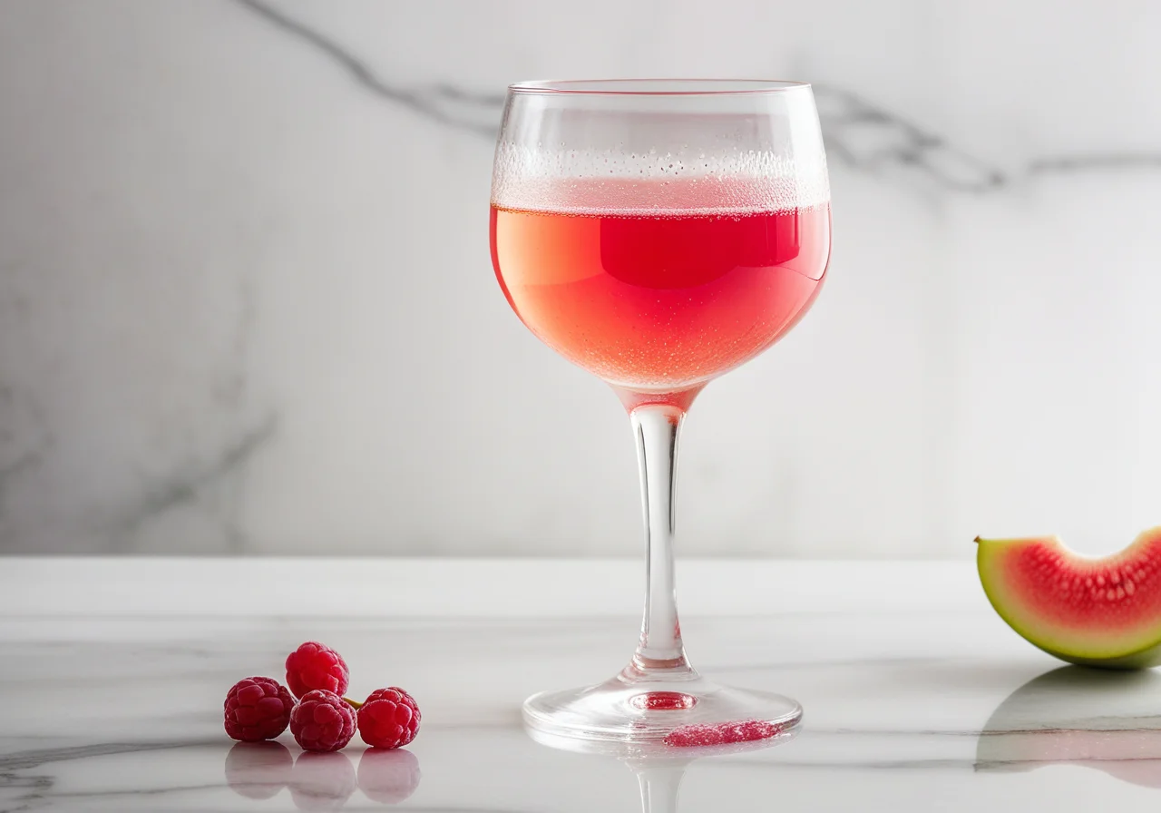 Rhubarb Sparkling Wine