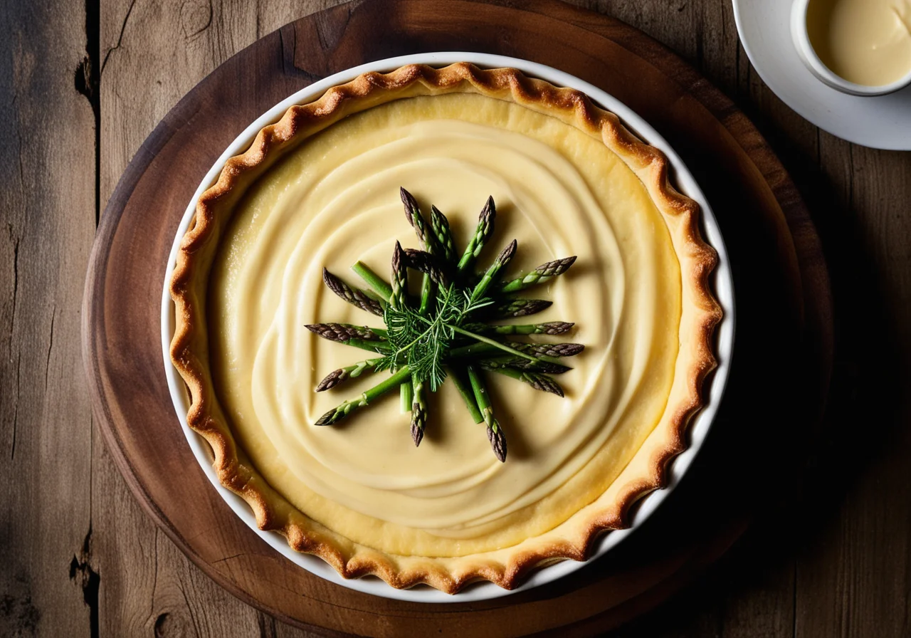 Asparagus Tart with Filo Dough