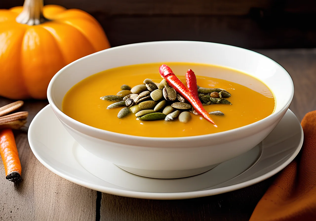 Pumpkin Soup with Apple
