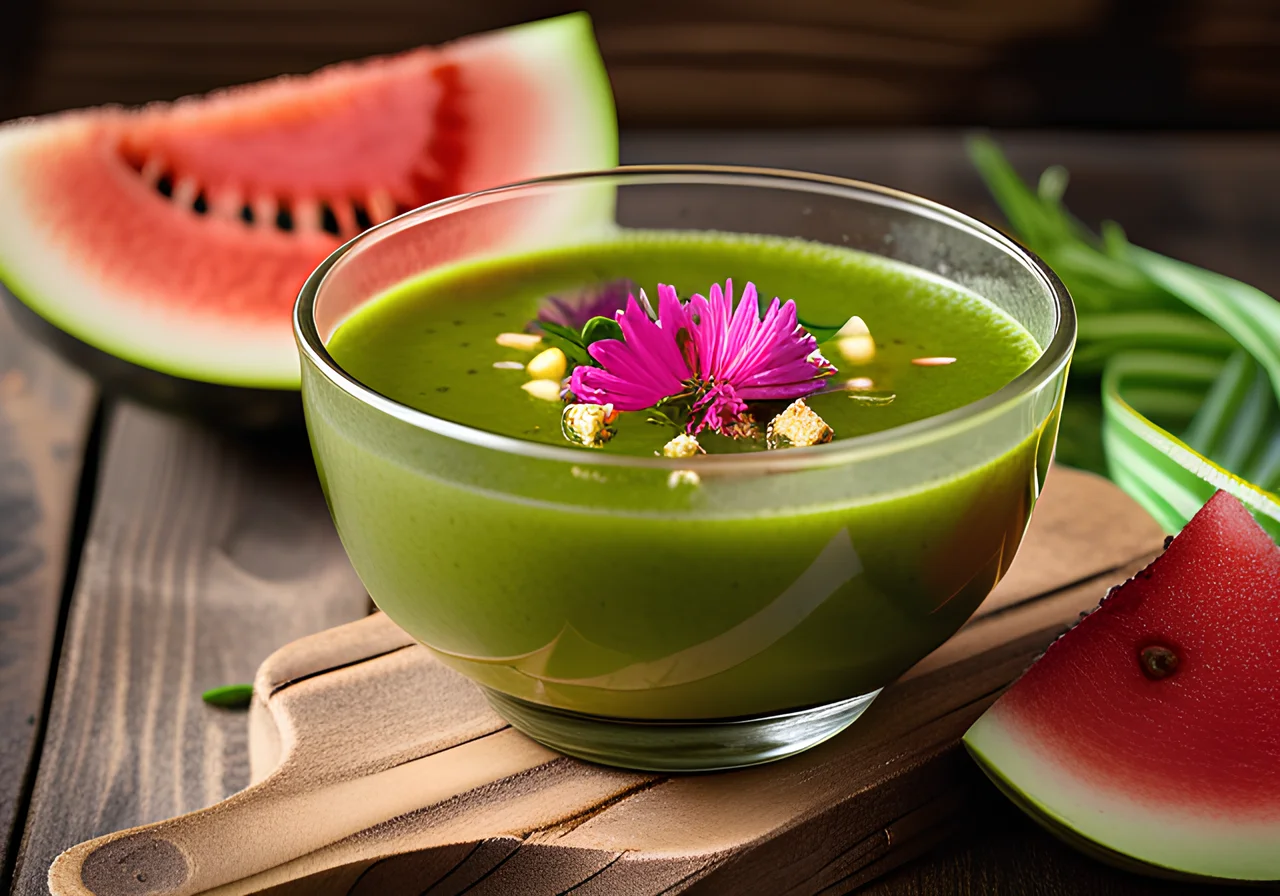 Fruity Watermelon Gazpacho