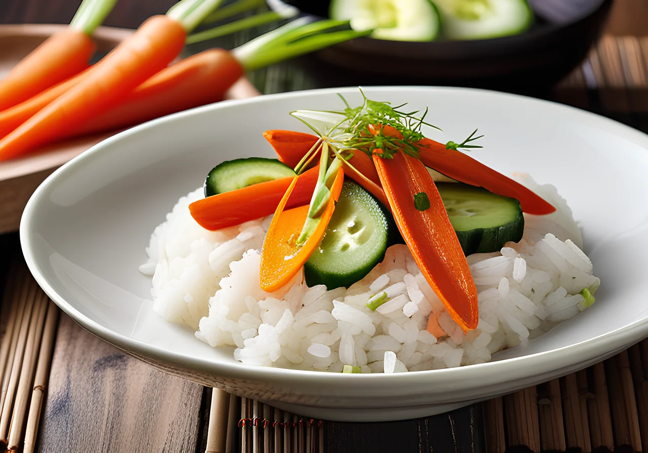 Asian Vegetable Rice Skillet