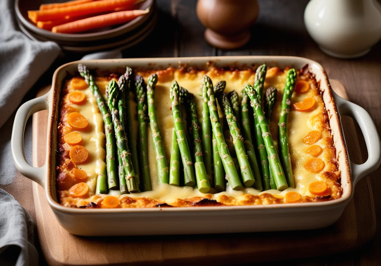 Vegetable Cheese Gratin