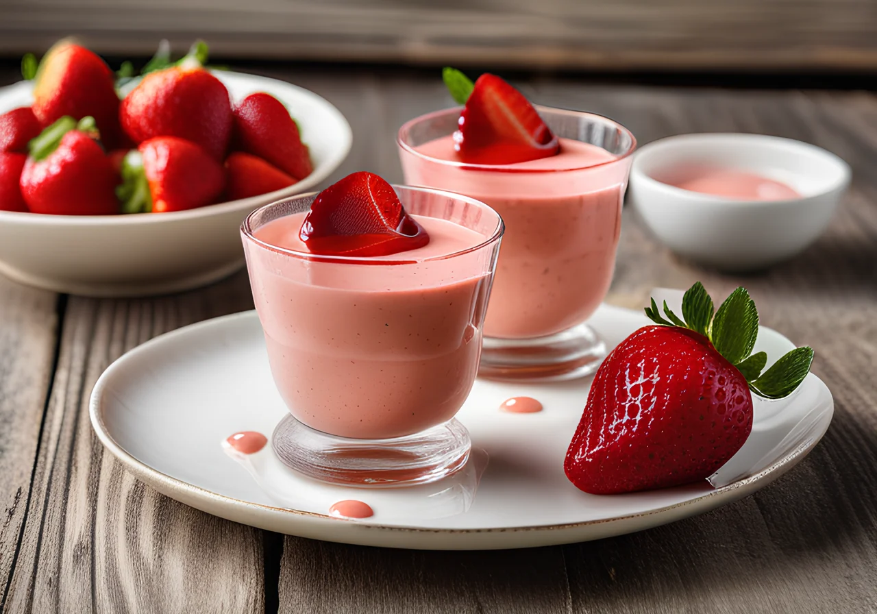 Vegan Strawberry Cream