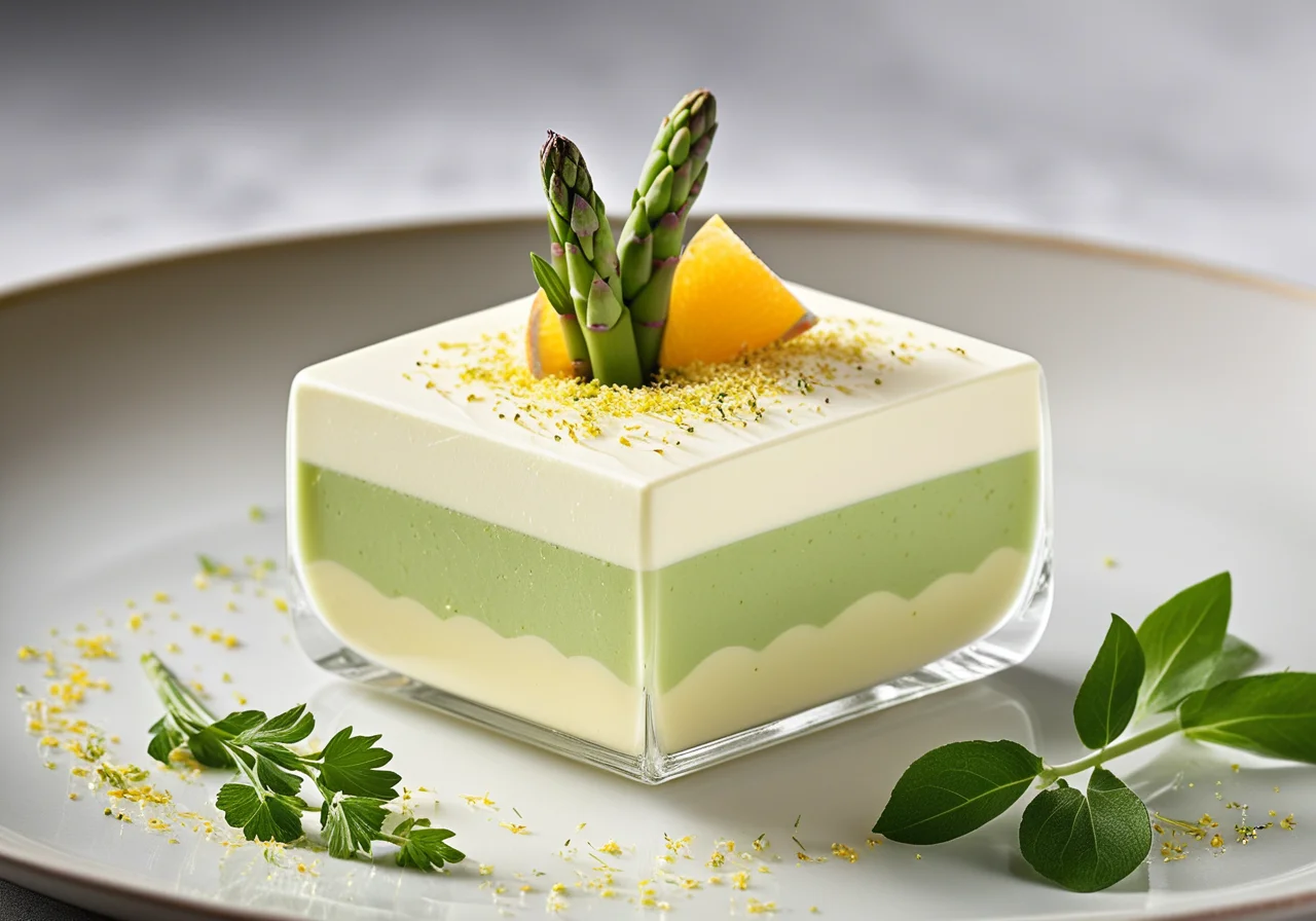 Asparagus Mousse in a Glass