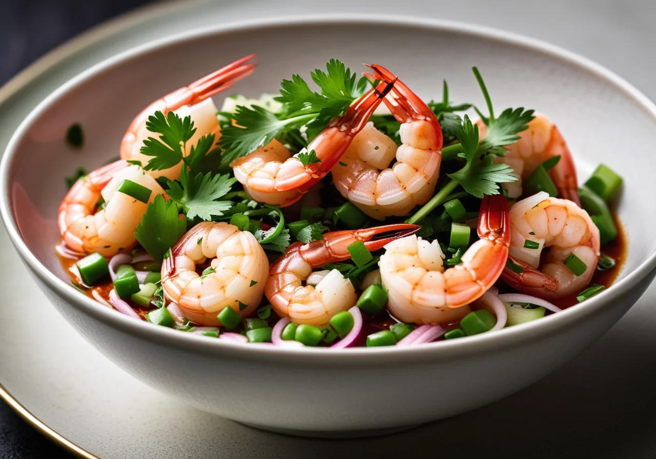 Shrimp with Asian Sauce