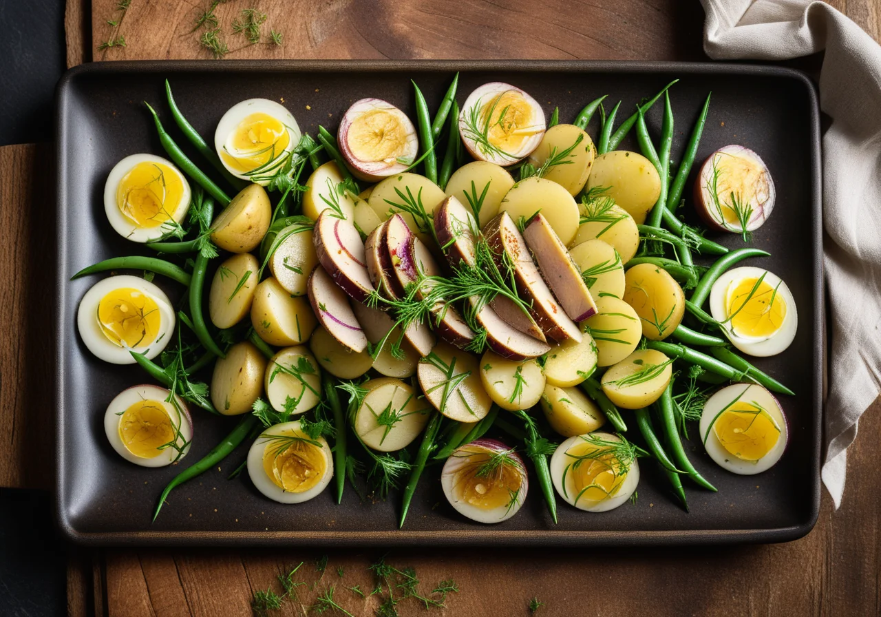 Potato Mackerel Salad