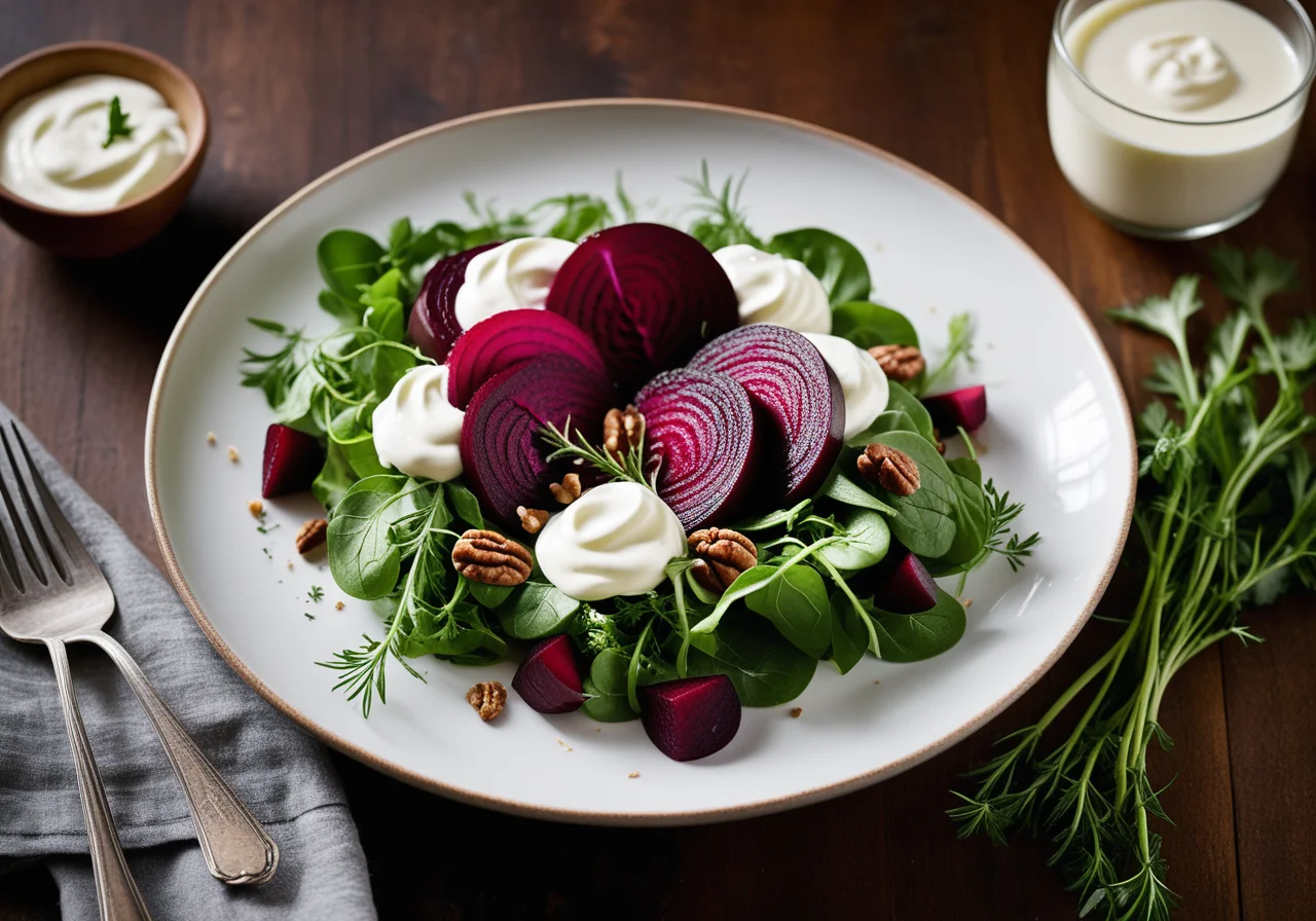 Field Salad with Vegetables