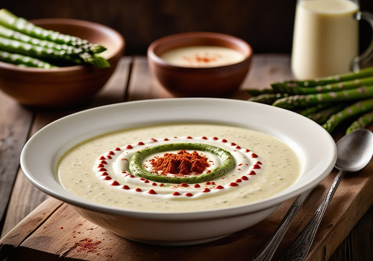 White Asparagus Cream Soup