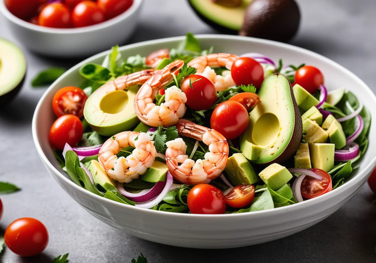Avocado Shrimp Salad