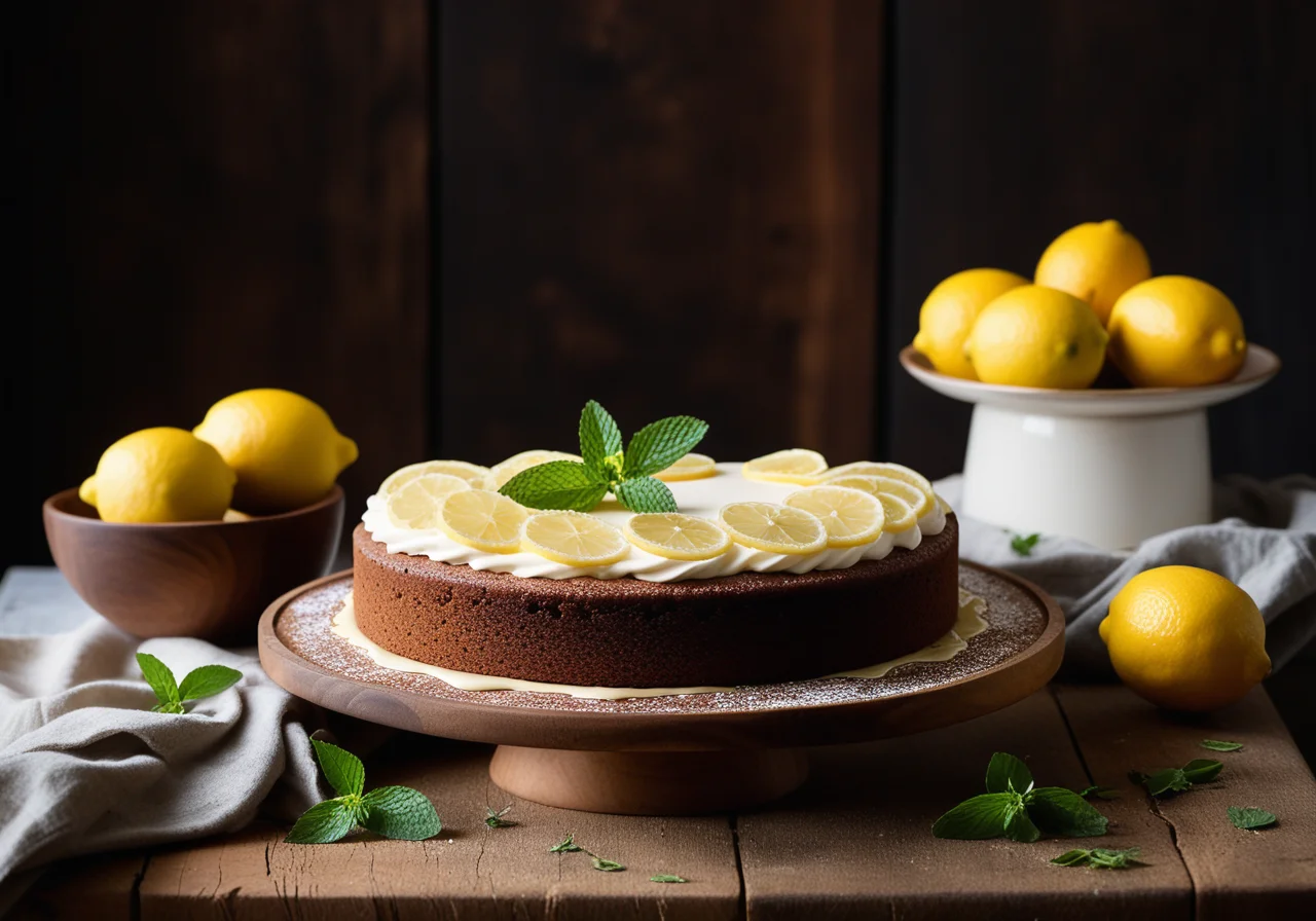Lemon Ginger Cake