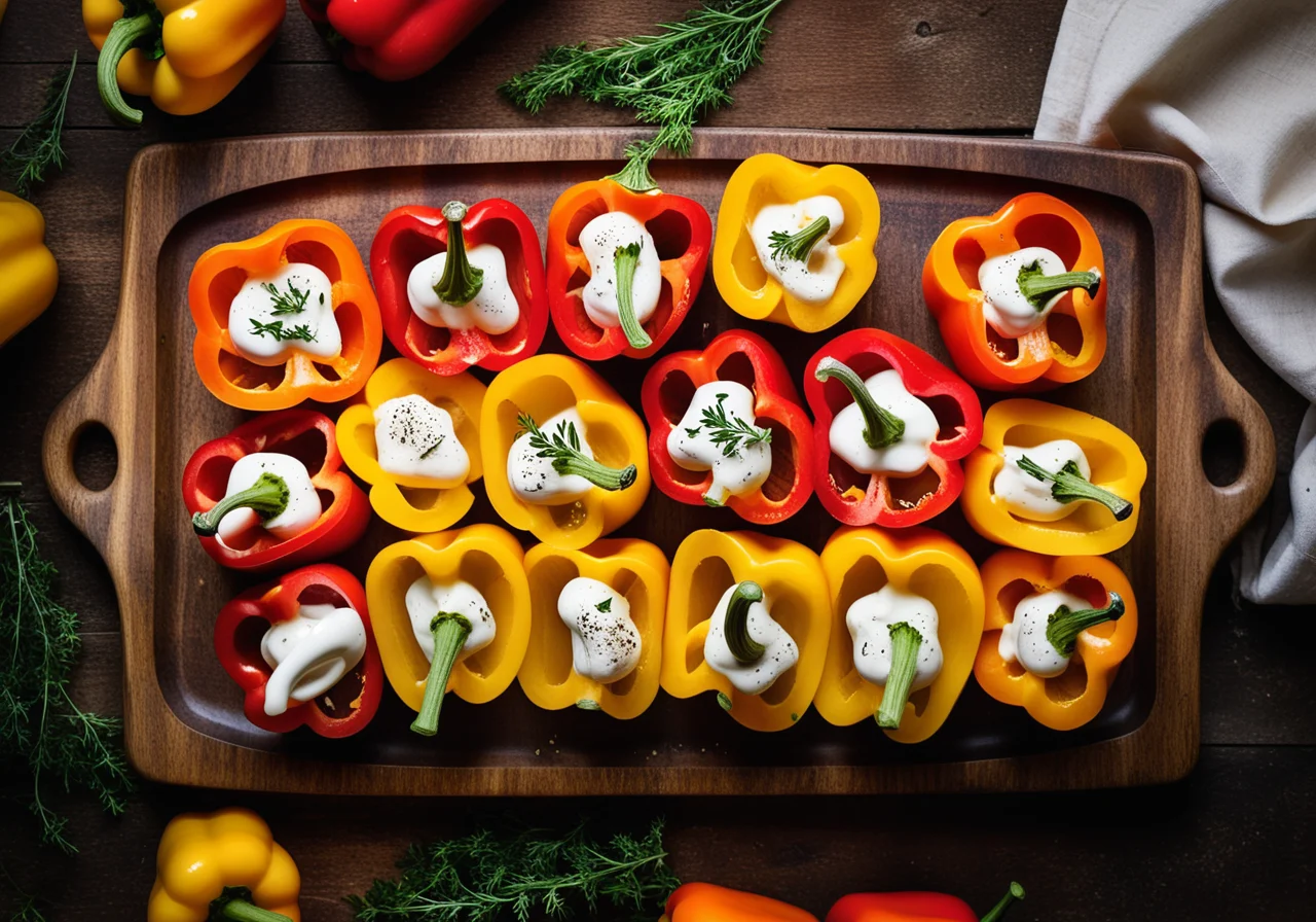Paprika Mozzarella Salad