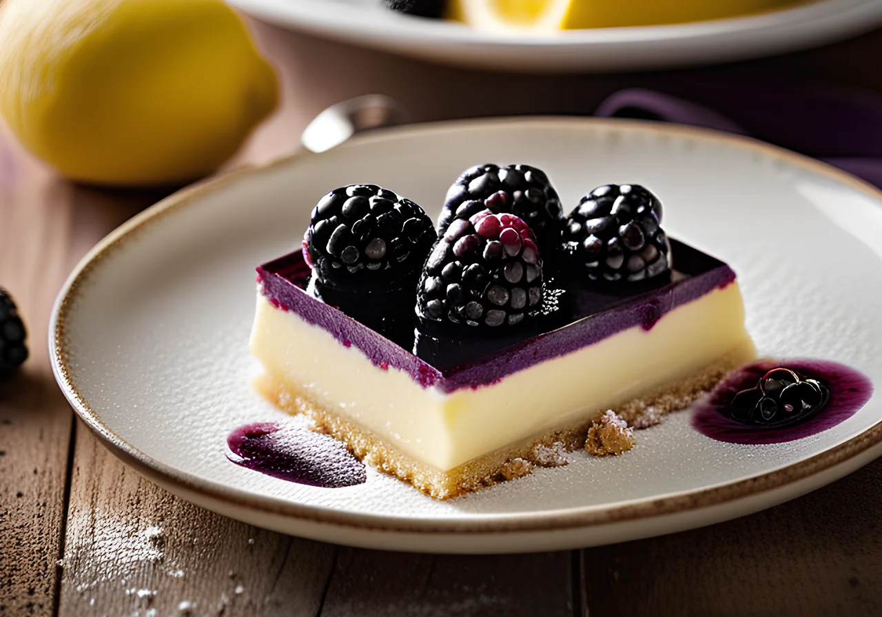 Blackberry Sponge Roll