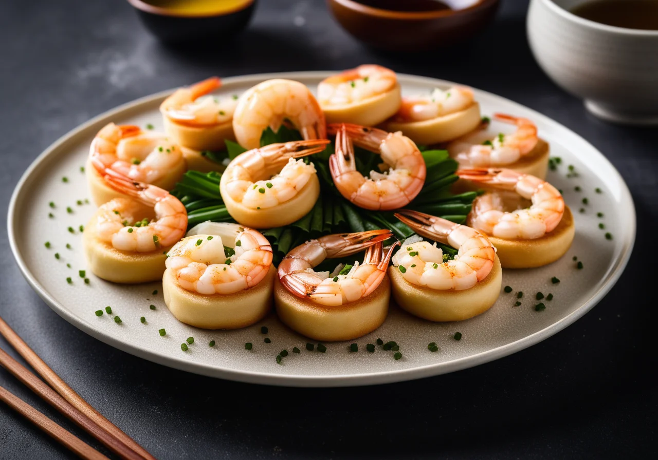 Wan Tans with Shrimp Filling