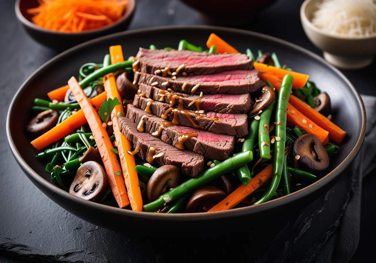 Vegetable Stir-Fry with Beef