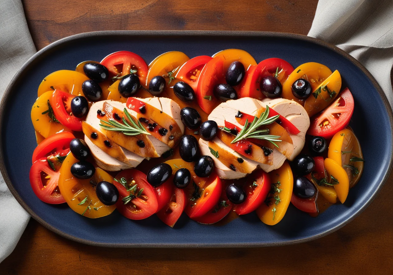 Chicken Breast with Tomato Ragout