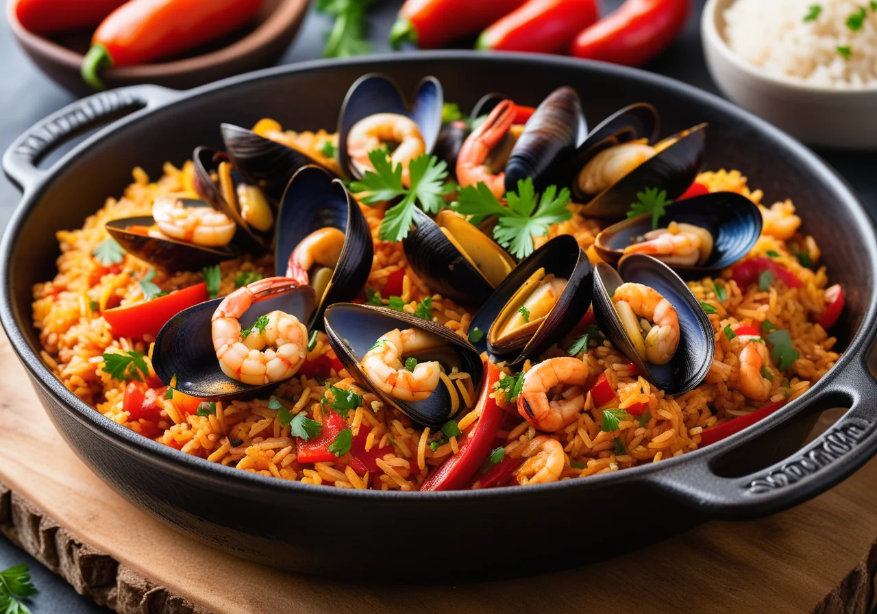 Spanish Rice Pan