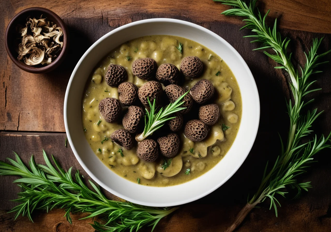 Kohlrabi-Morels Ragout