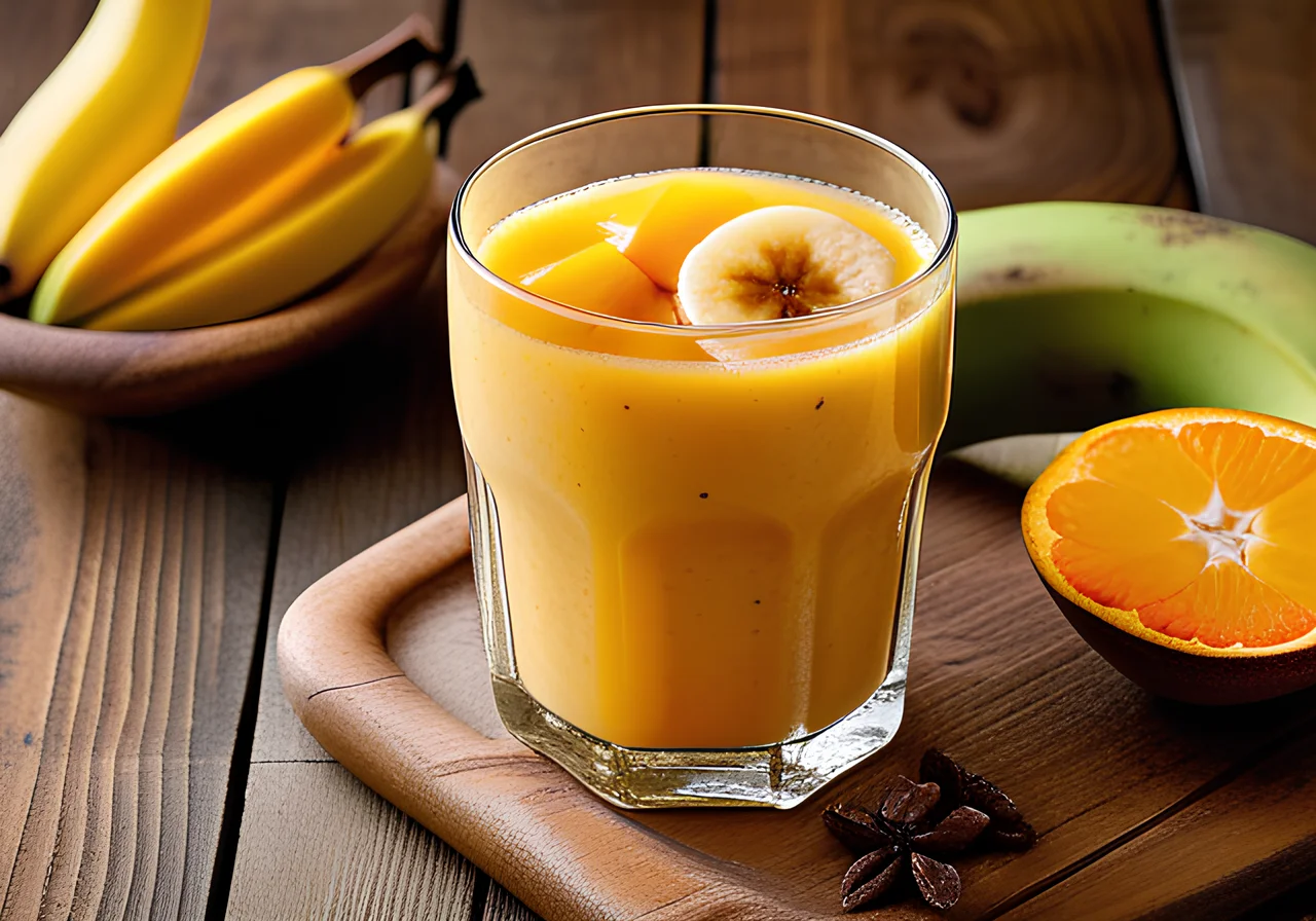 Mango-Banana Drink