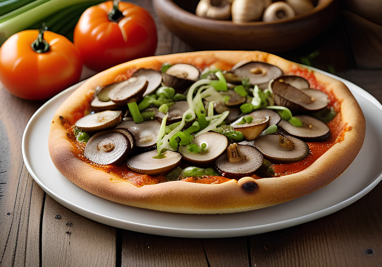 Mushroom Pizza