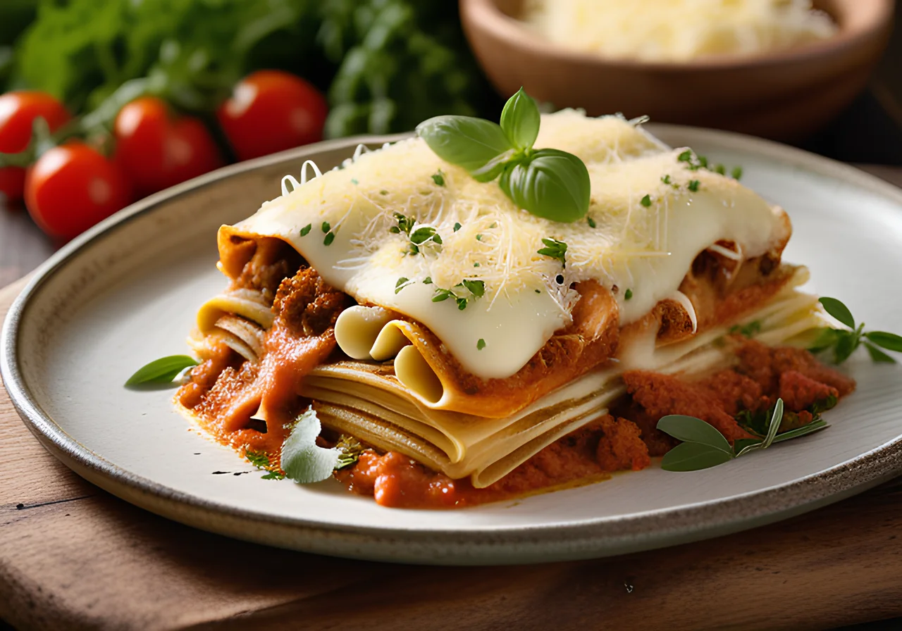 Chicken Bolognese Lasagna
