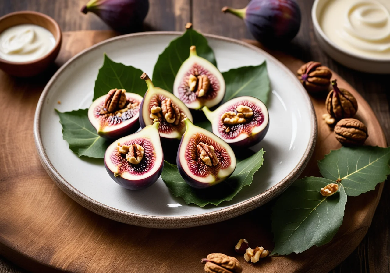Figs with Cheese Filling