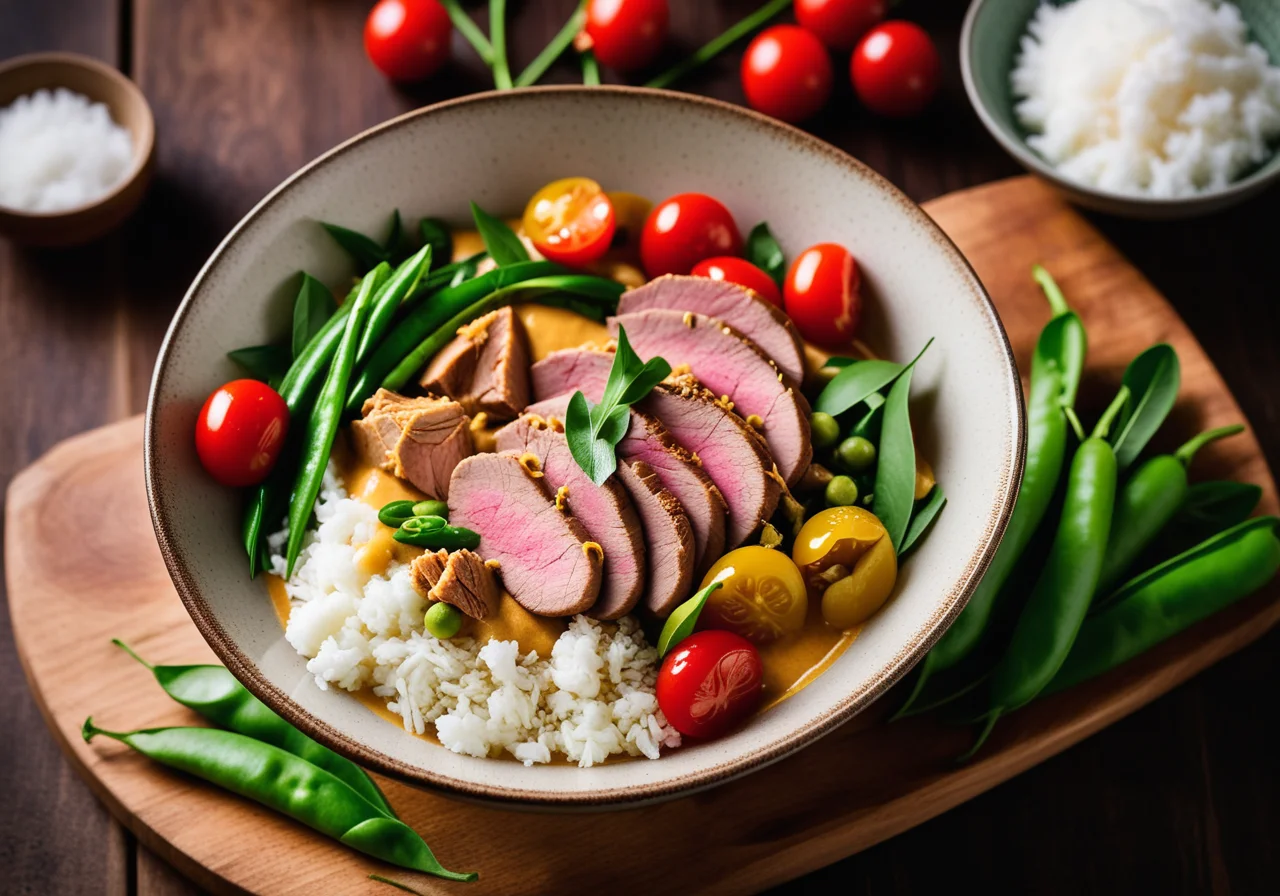 Curry with Duck and Cauliflower