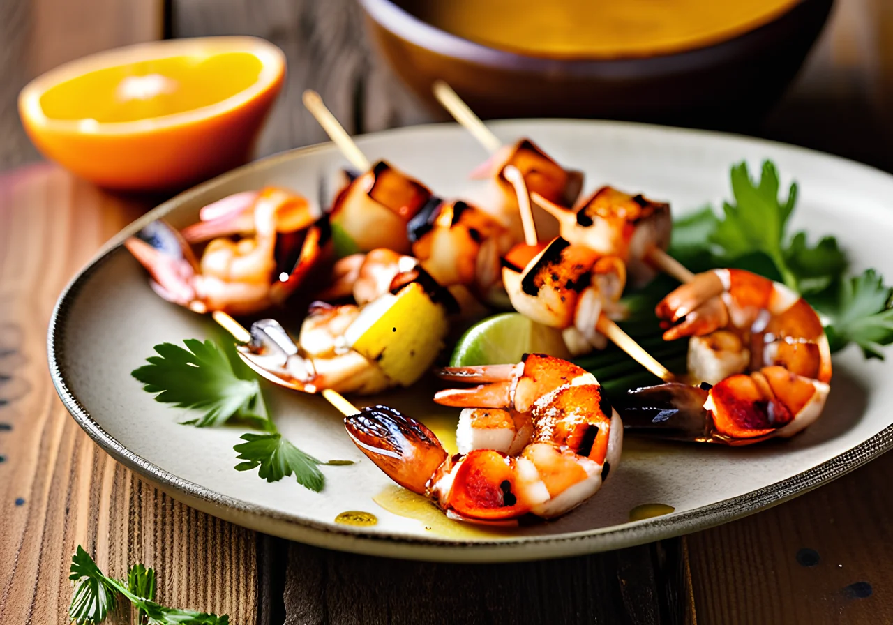 Grilled Shrimp Skewers