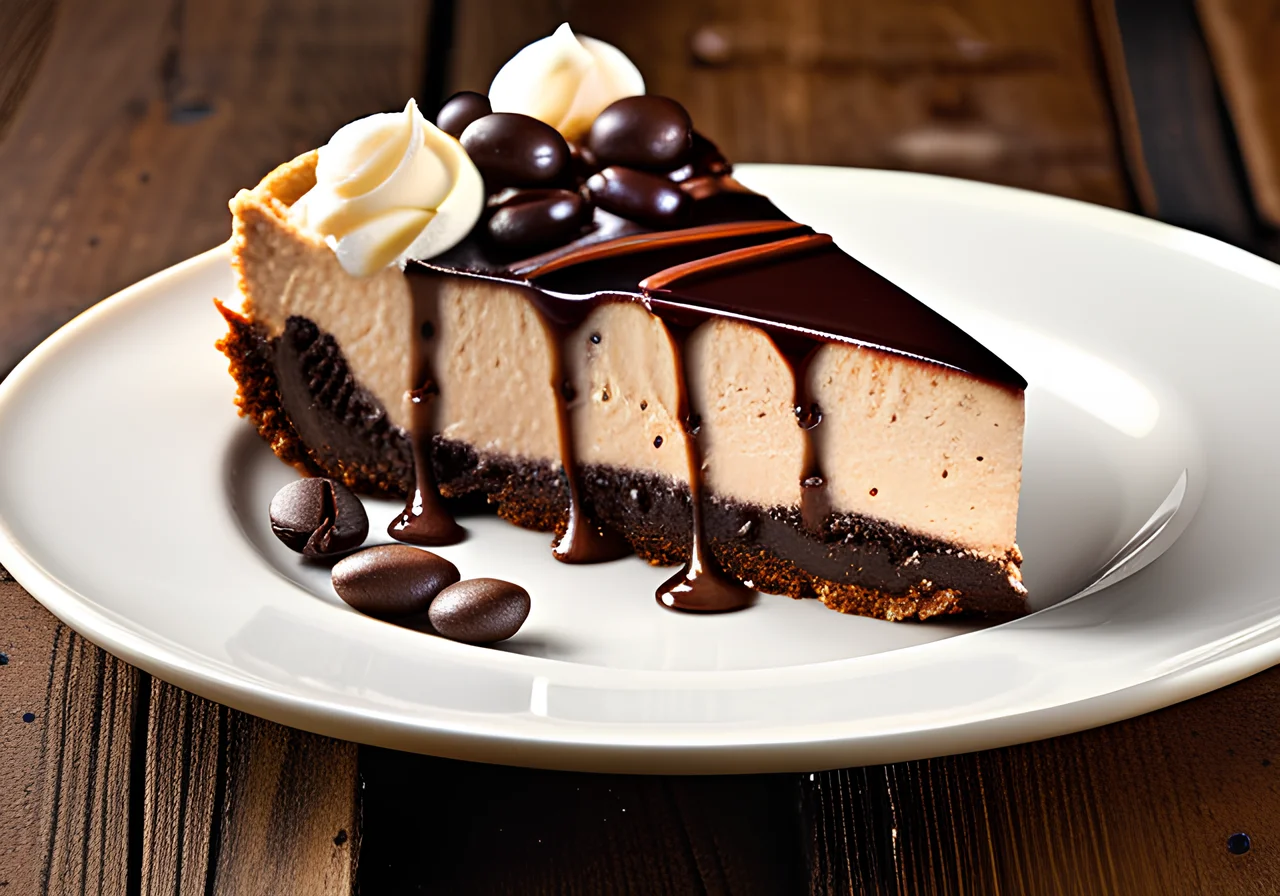 Chocolate Cheesecake with Coffee