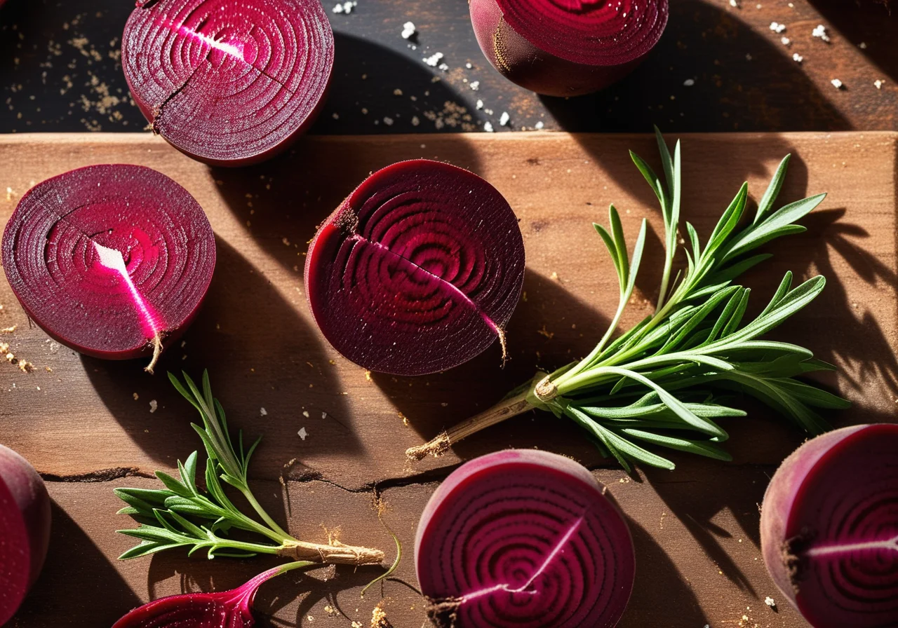Beetroot in a Salt Crust