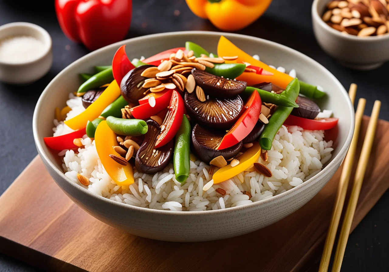 Rice Vegetable Stir‑Fry