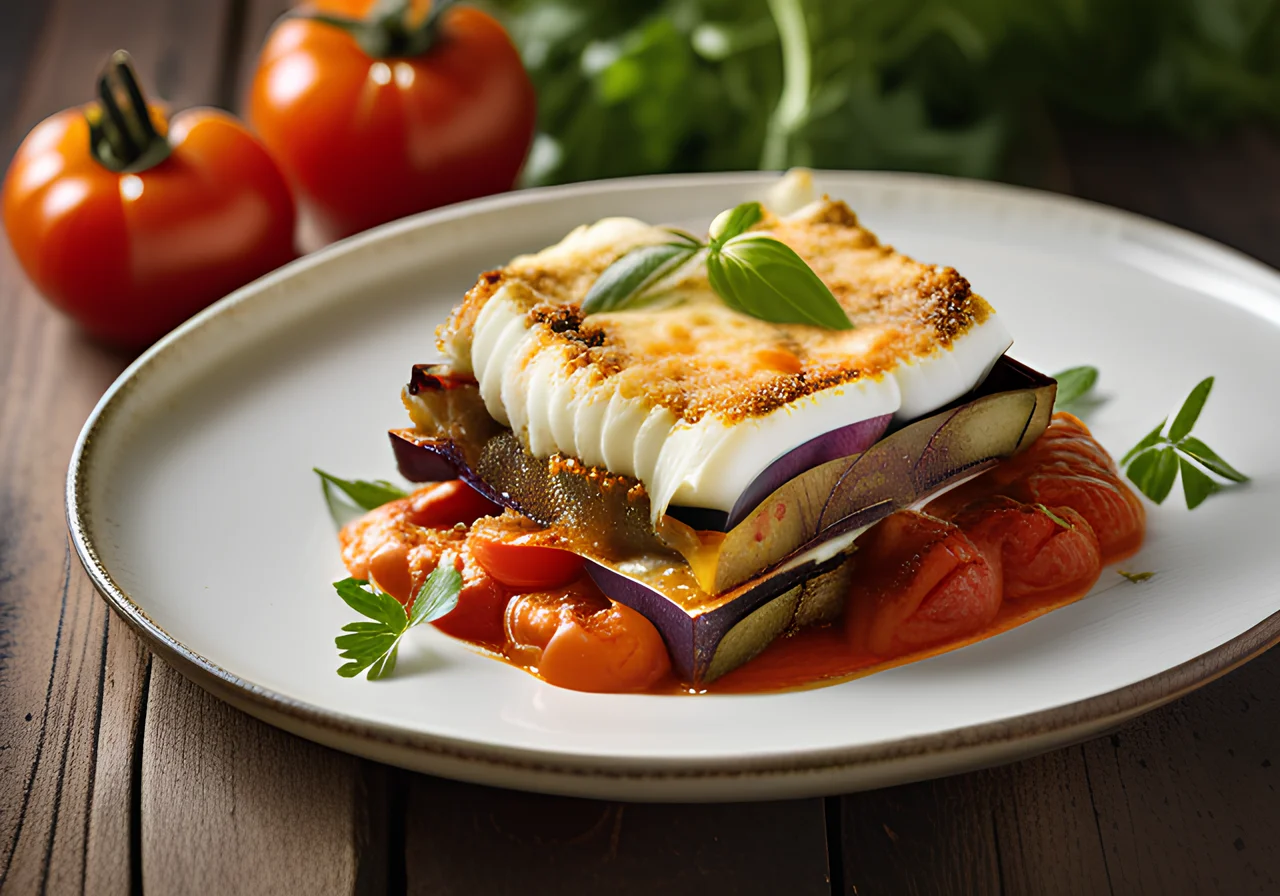 Baked Eggplant with Parmesan