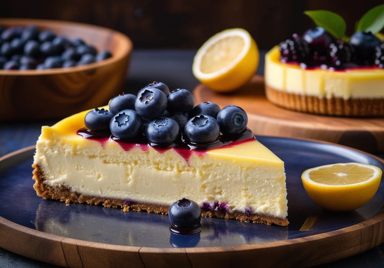 Lemon Cheesecake with Cookie Crust