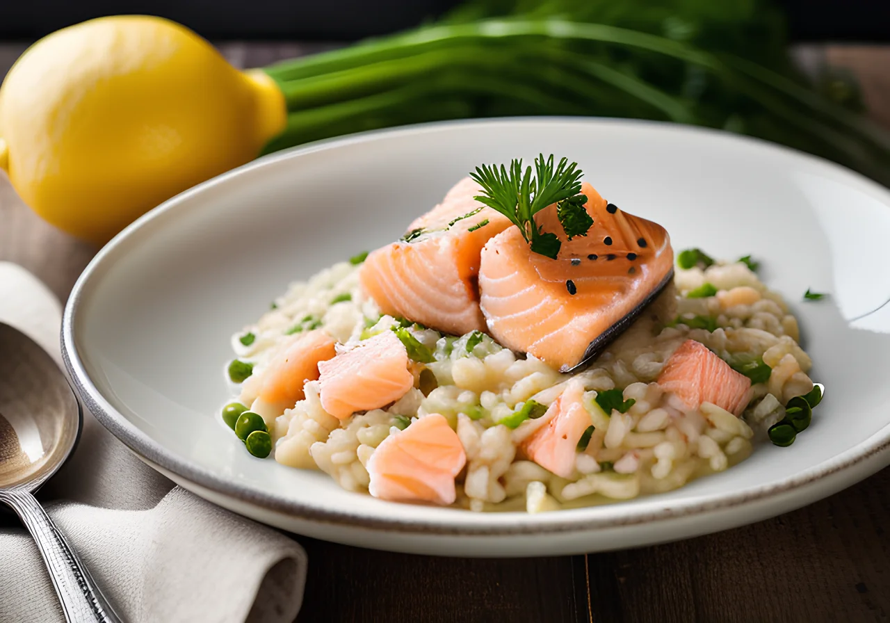 Salmon Risotto