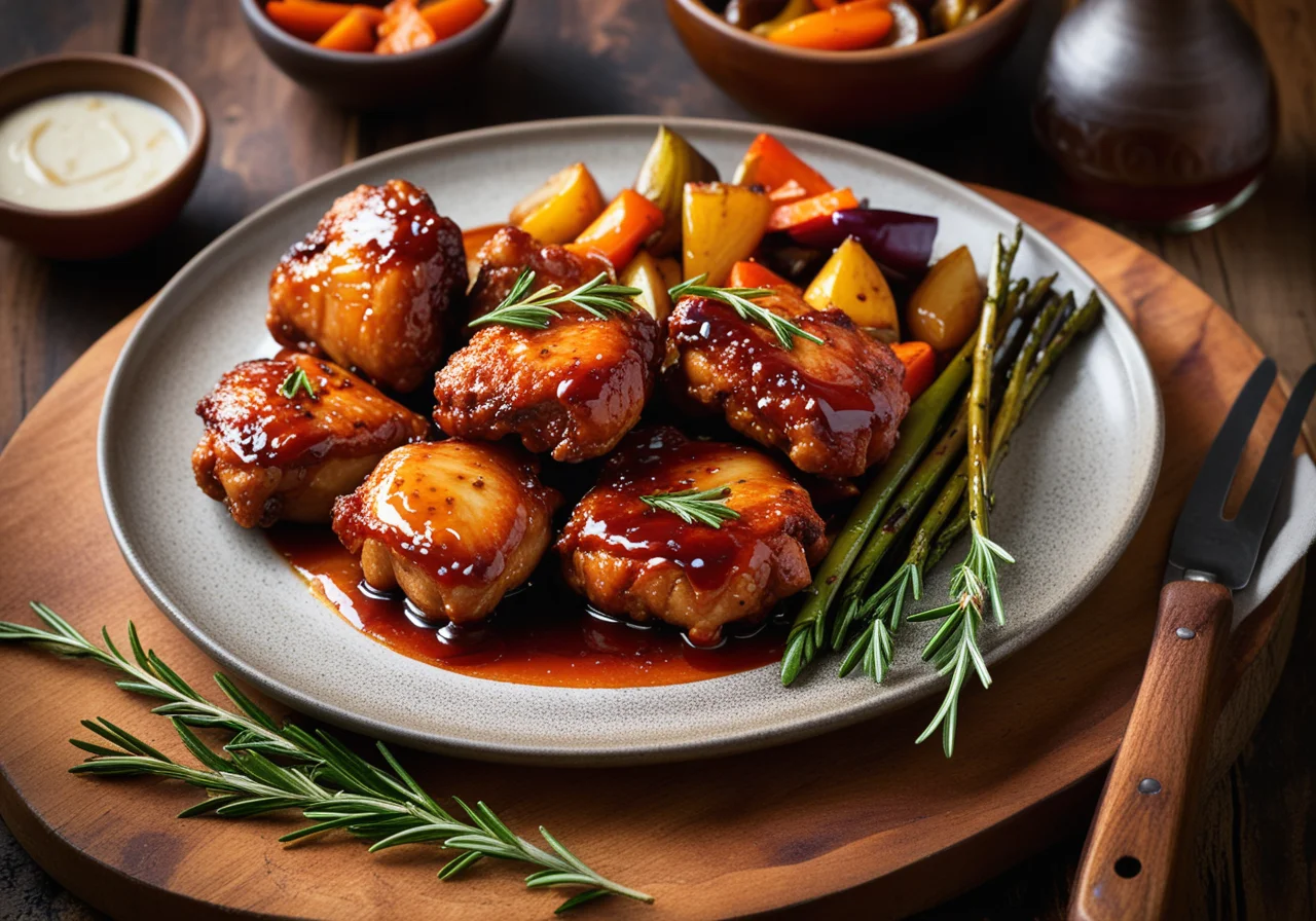 Spicy Marinated Chicken Thighs