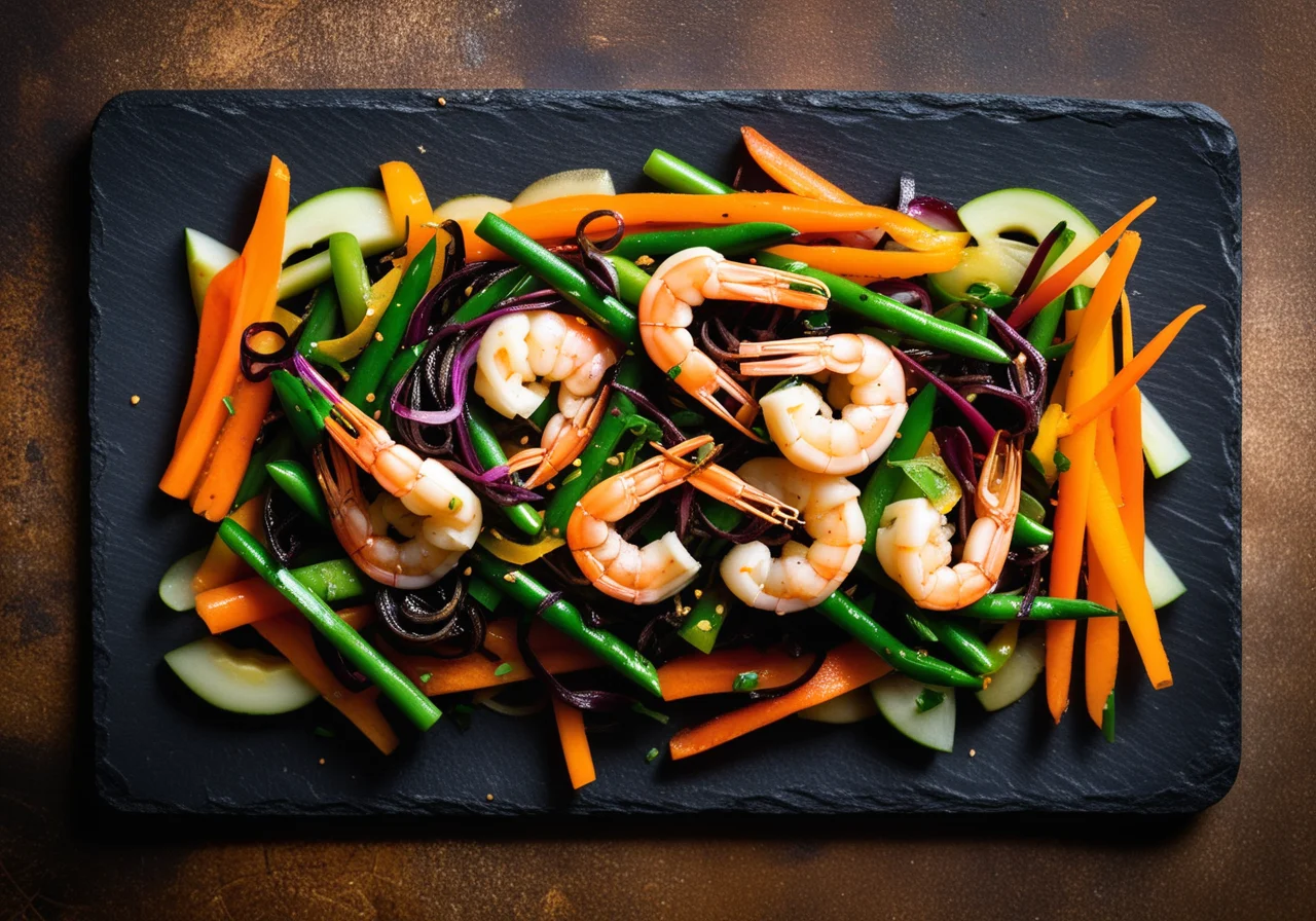 Stir-Fried Vegetables with Shrimp