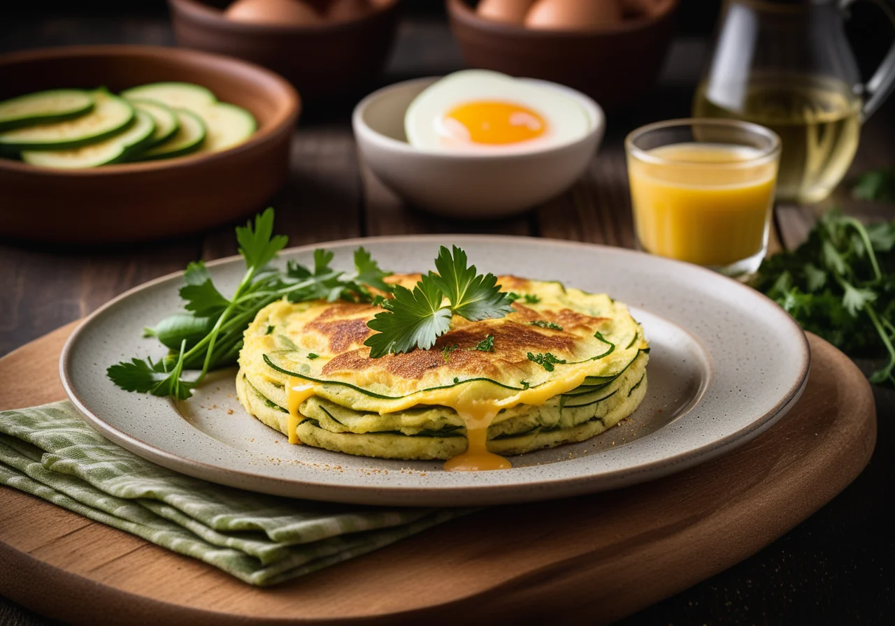 Zucchini Omelette