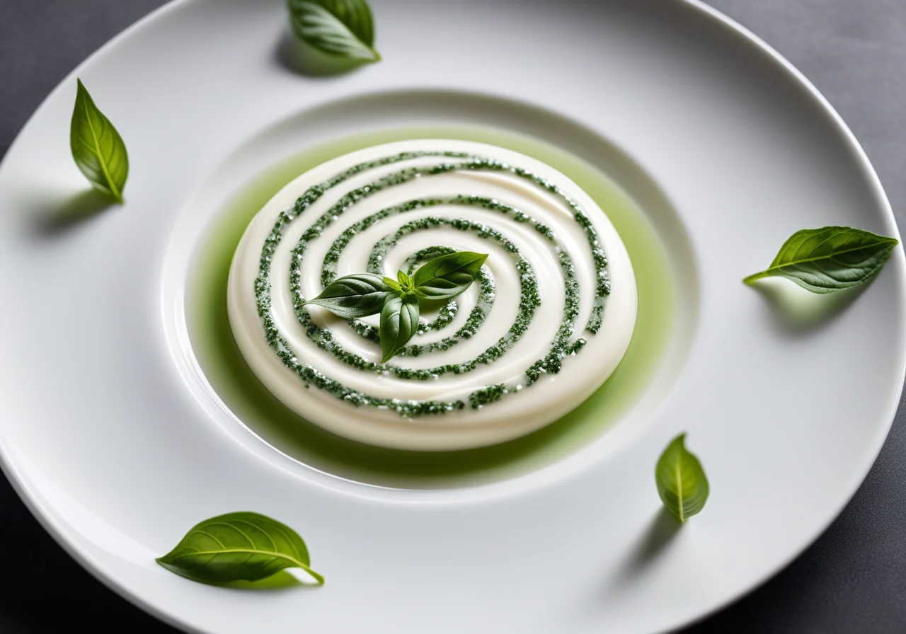 Bean Gelée with Cream