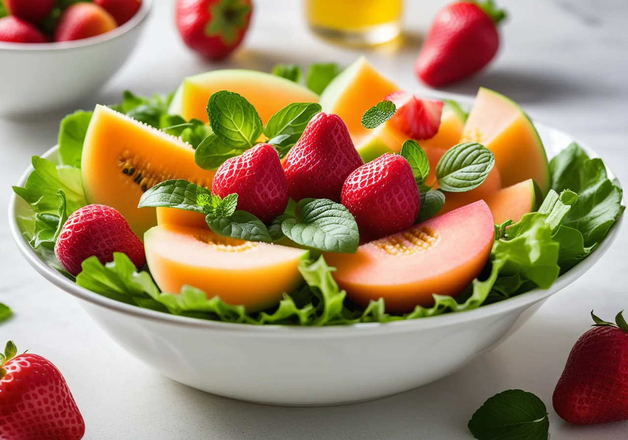 Head Salad with Fruits