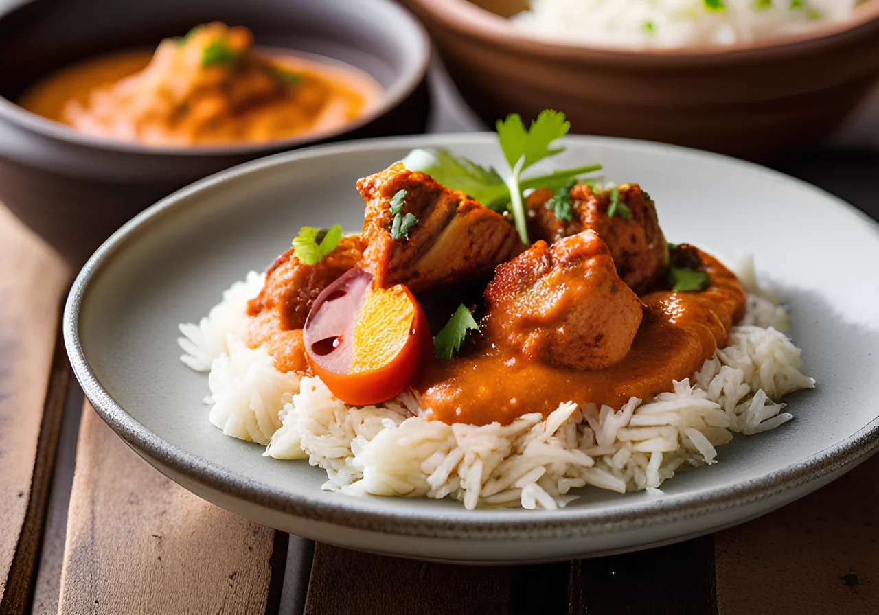 Spicy Chicken in Indian Style (Chicken Tikka Masala)