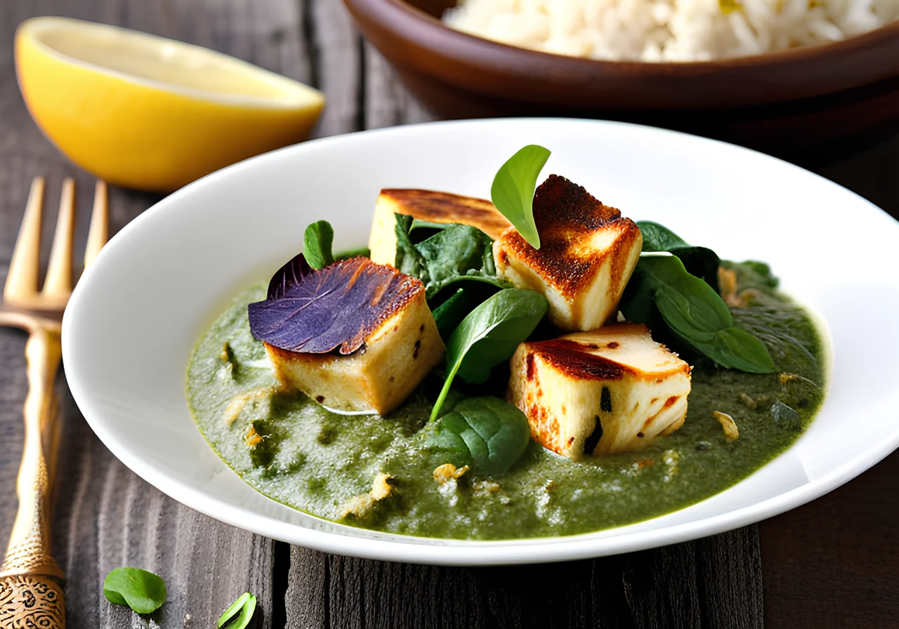 Paneer Spinach Curry