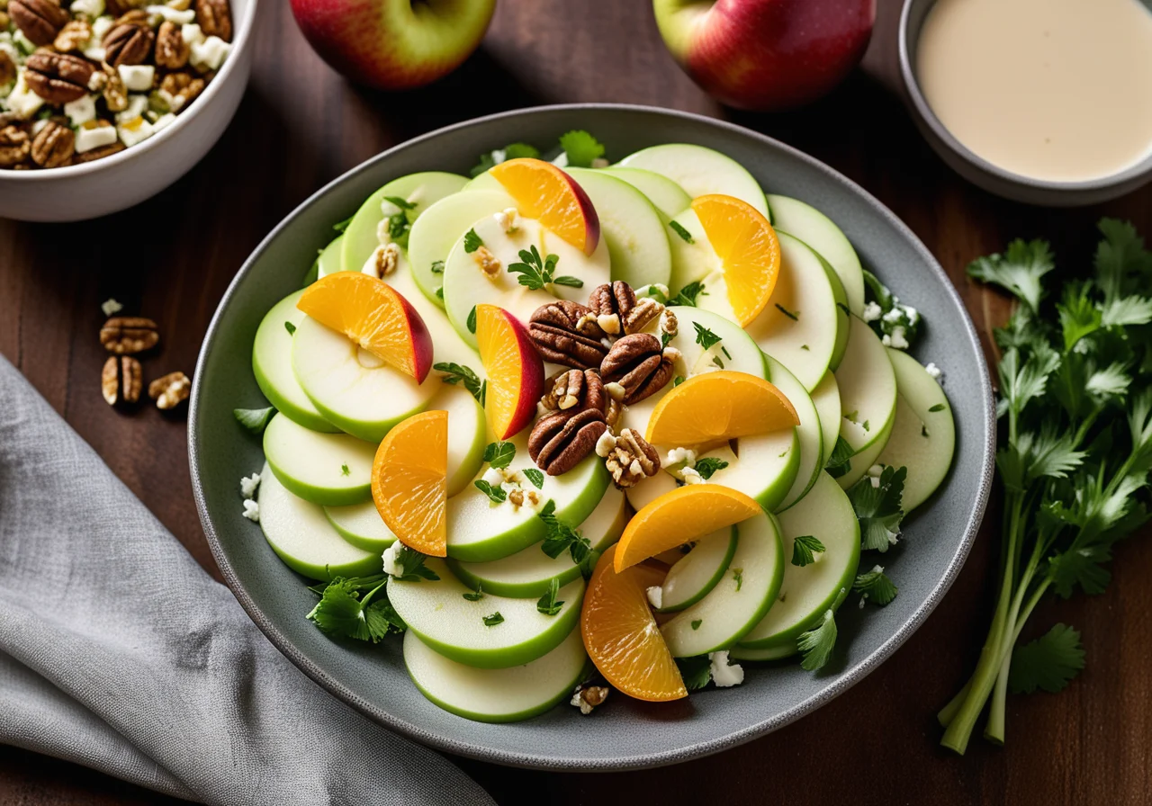 Apple-Leek Salad