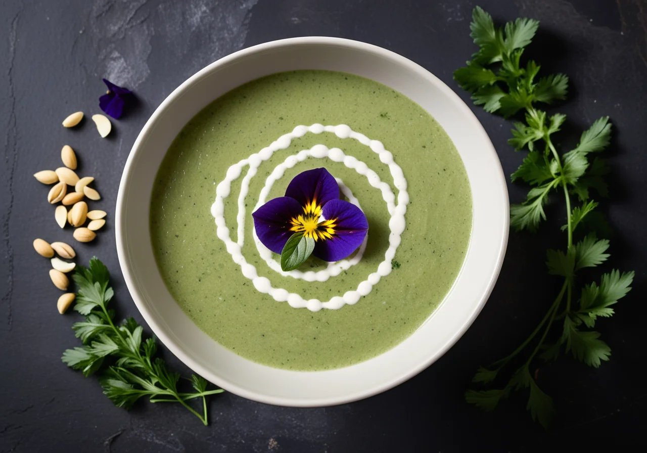 Basil Cream Soup