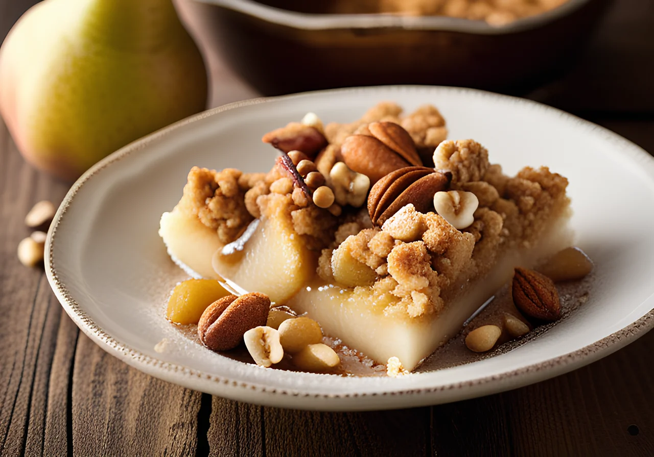 Pear Crumble