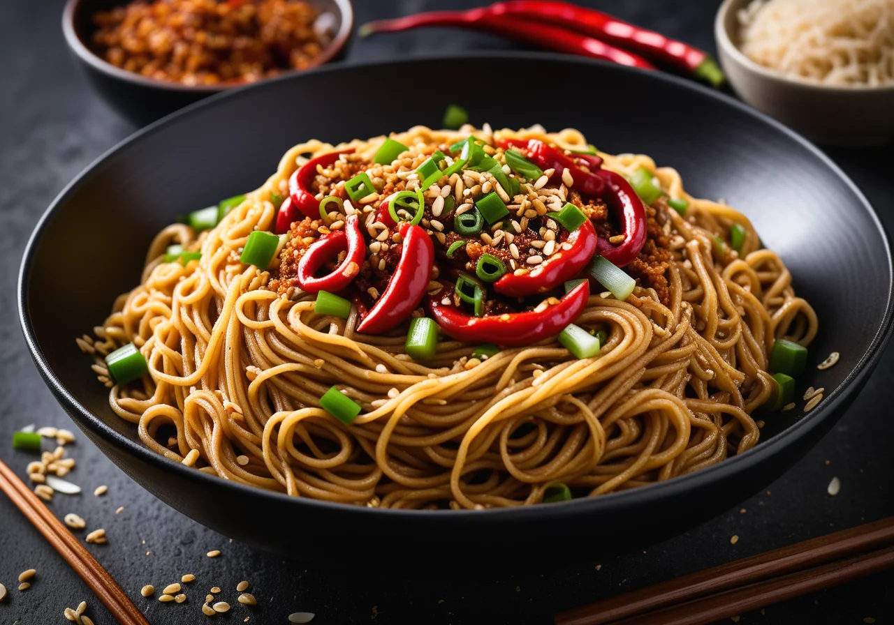 Garlic Chili Noodles