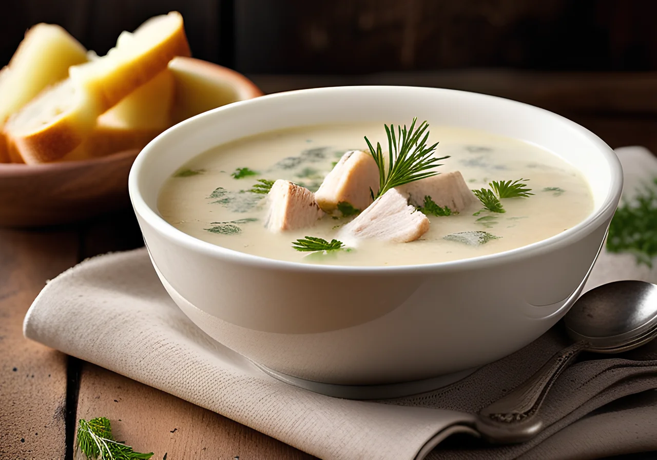 Chicken Soup with Potatoes