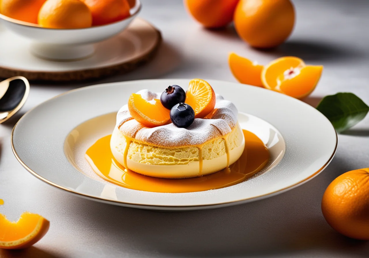 Orange Soufflé at Christmas