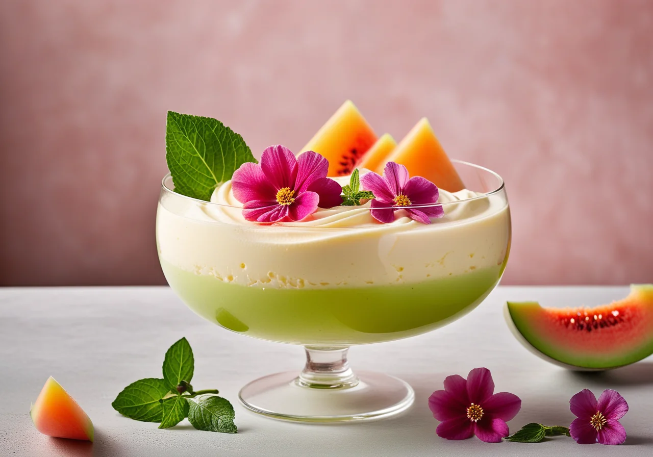 Melon-Mascarpone Cream