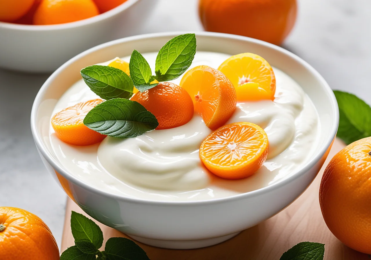 Low-Carb Clementine Cream