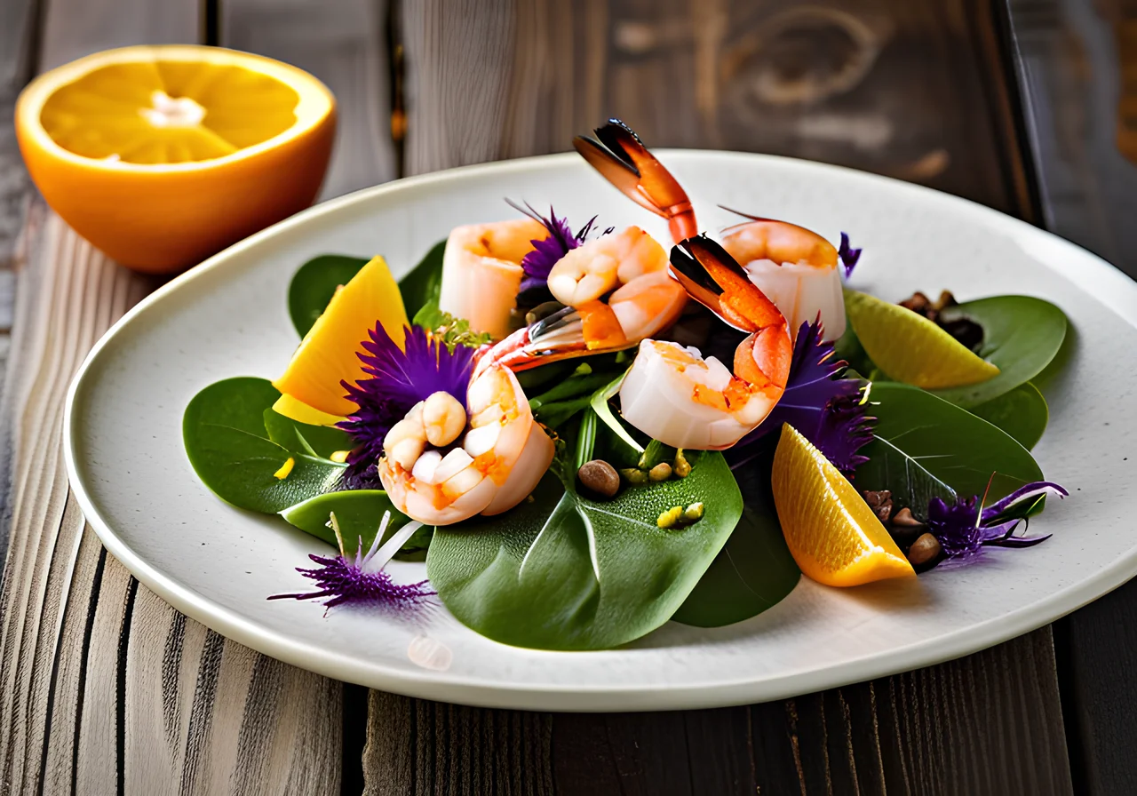 Chicory Shrimp Salad