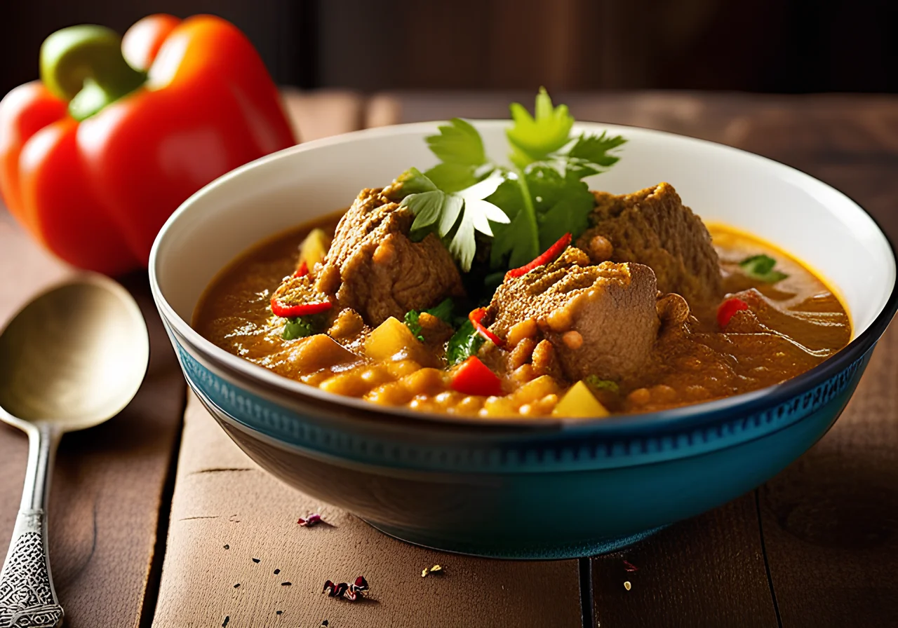 Lamb Curry with Lentils